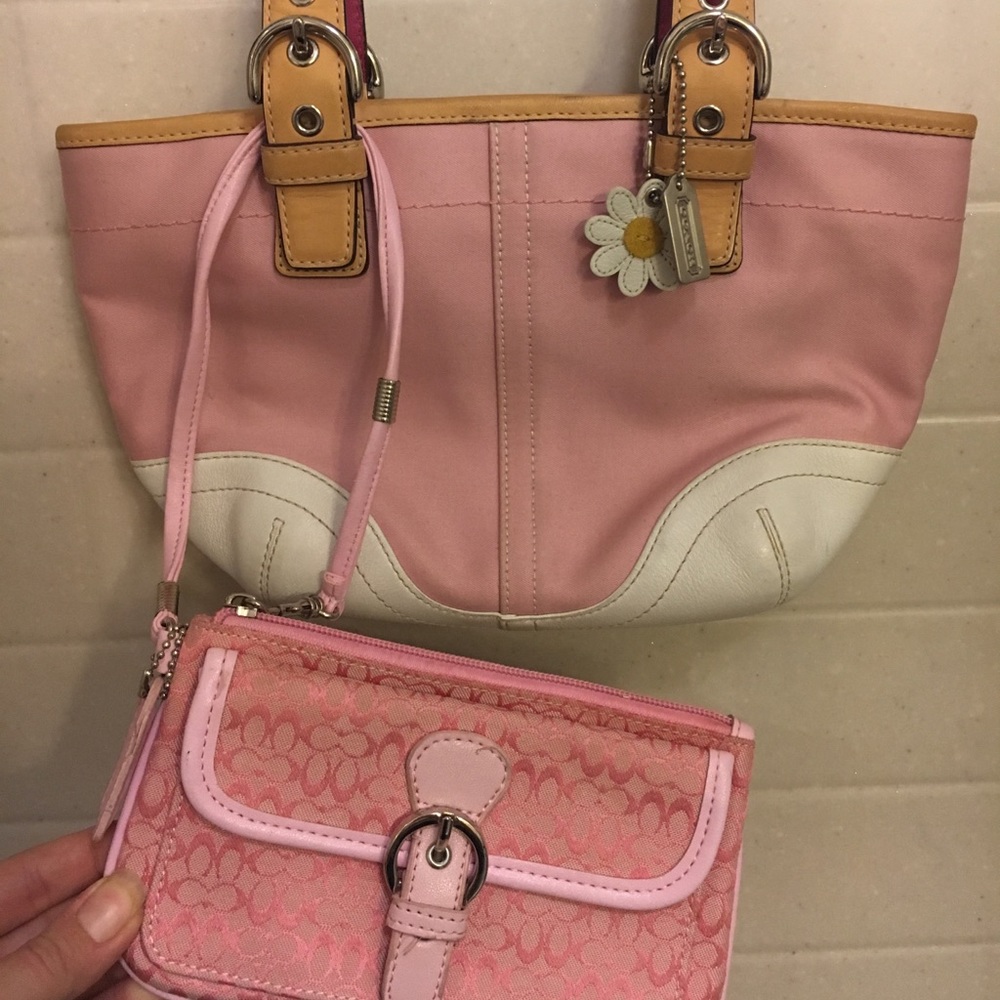 Coach Bag and wristlet